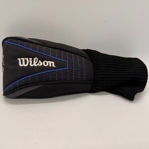 Wilson Golf Headcover Black Blue 4H Hybrid Driver Fairway Wood Sporty Style Safe
